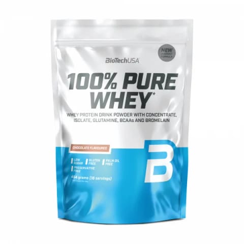 پروتئین وی خالص BiotechUsa 454 گرم - شکلاتی