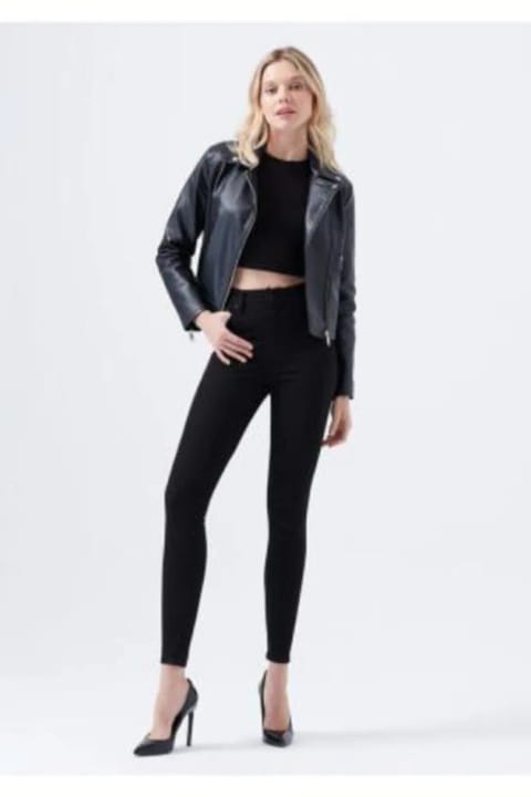 DRC trend Olivia Extra High Waist Black Jeans