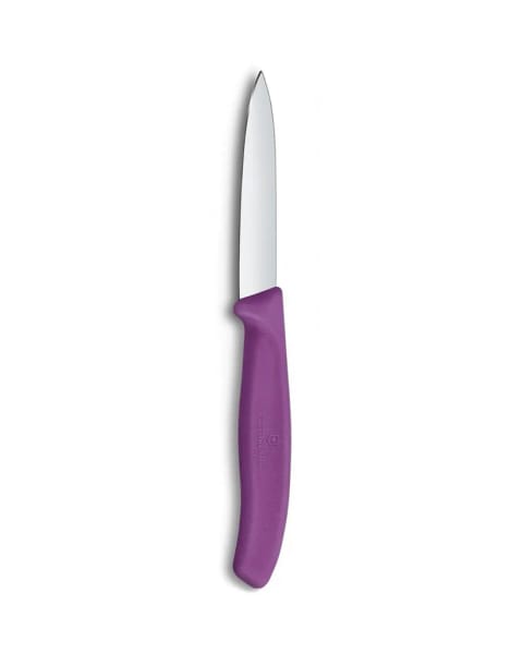 چاقو Victorinox 6.7605.C1 استیل ضدزنگ ۸ سانتی‌متری بنفش