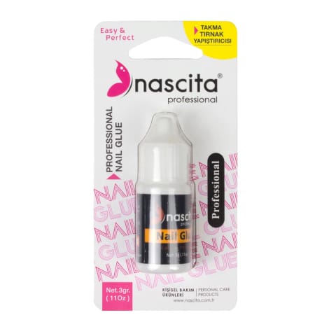 چسب ناخن مصنوعی Nascita سریع و قوی ۳ گرم NASNAILGLUE3
