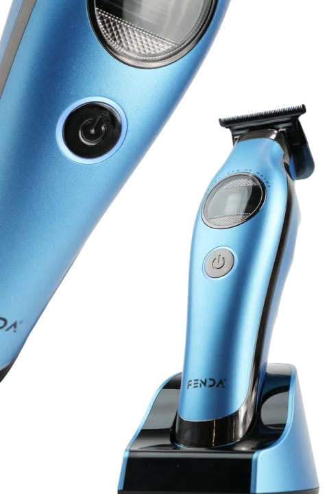 ماشین ریش‌تراش حرفه‌ای Fenda مدل FNDSKLKS0003BLUE آبی