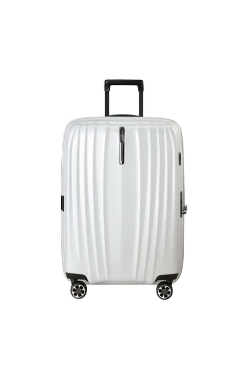 چمدان متوسط چرخ‌دار آکاردئونی Samsonite Nexis اسپینر سفید ۷۰/۲۶