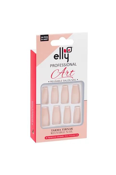 ناخن مصنوعی Elly مدل ELLYNAIL0080 بسته ۲۴ عددی