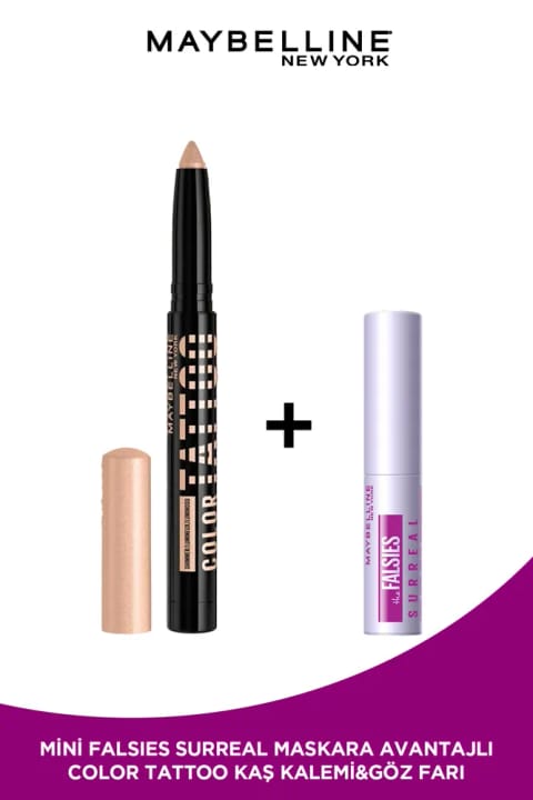 سایه چشم Maybelline New York Color Tattoo 24H Eye Stix - Courageous & Mini Fa...