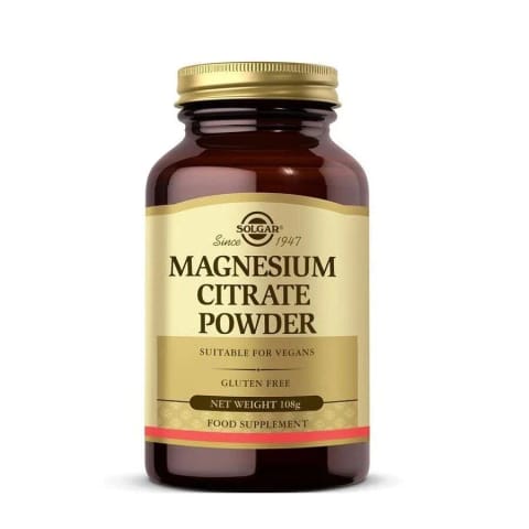 Solgar Magnesium Citrate Powder 108 Gr