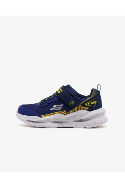 SKECHERS METEOR-LIGHTS 2.0 پسرانه بزرگ لاکی/زرد کفش اسپرت چراغدار