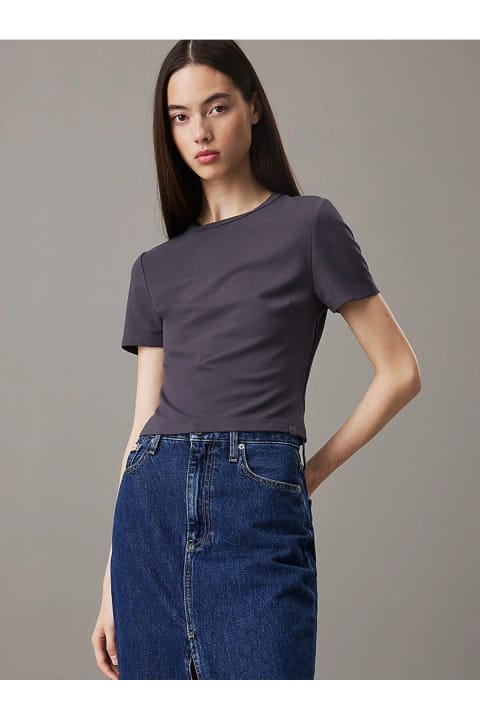 تاپ آستین کوتاه Calvin Klein MILANO