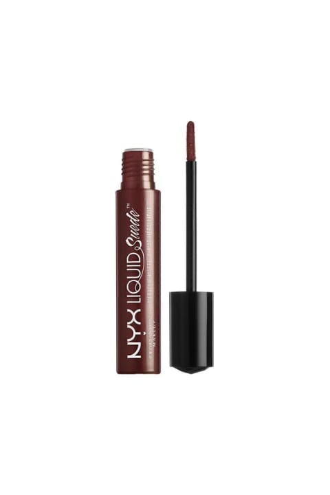 رژ لب مایع مات NYX Professional Makeup - Liquid Suede Metallic Matte Neat Nude...
