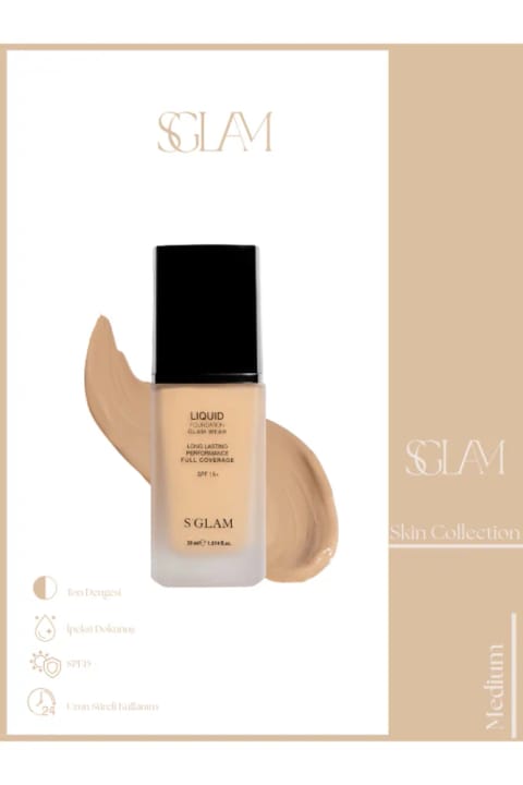 S'GLAM کرم پودر مایع – مدیوم