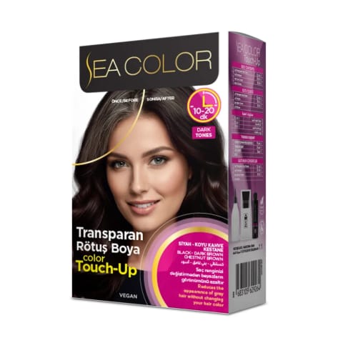 Sea Color رنگ روتوش شفاف تن مشکی