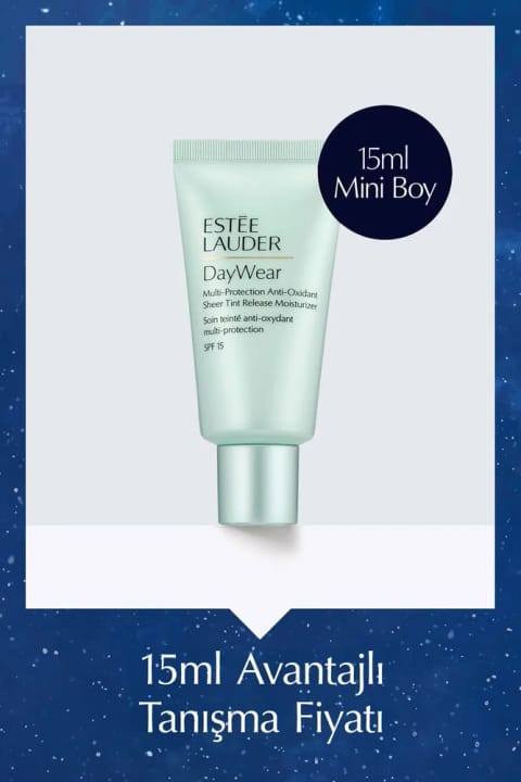 Estee Lauder Daywear کرم مرطوبکننده رنگی SPF 15 - 15ml سایز آشنایی