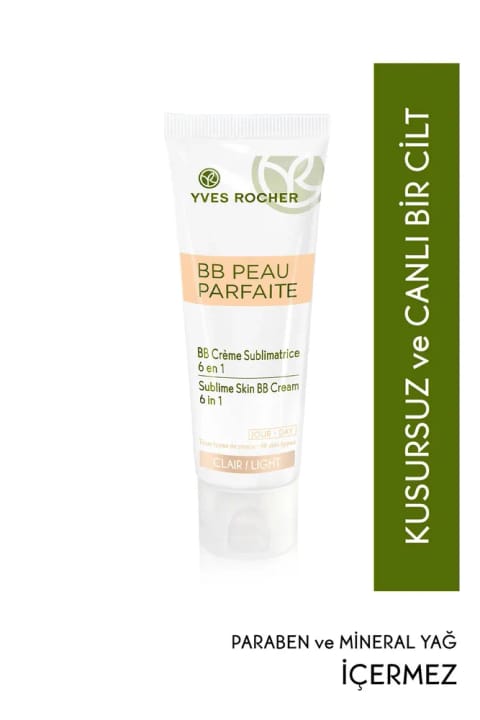 Yves Rocher BB کرم - مناسب همه پوست ها / پوست کامل - روشن - 50 میلی لیتر