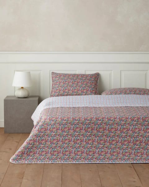 ست روتختی دونفره Cherry Plaid 200×220 سانتی‌متر فوکسِیا