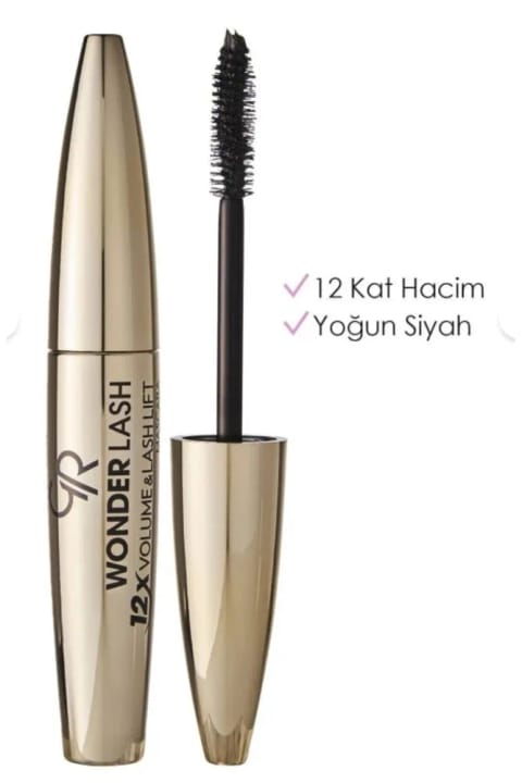 Golden Rose Wonder Lash Mascara با باند امنیتی (بدون بستهبندی)