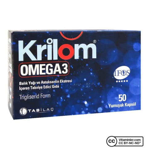Krilom Omega 3 Astaksantin 50 کپسول