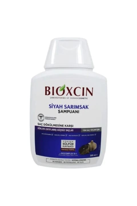 شامپو سیر سیاه Bioxcin 300 میلی‌لیتر - تخفیف فوق‌العاده