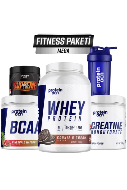 Proteinocean پکیج فیتنس مگا - کوکی و کرم / آناناس و هندوانه