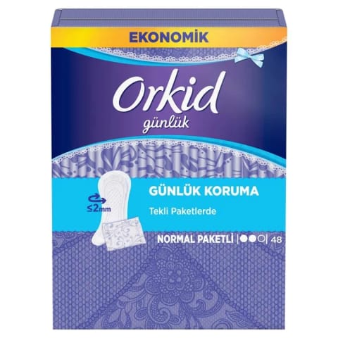 Orkid Daily Pad Trio Single Pack 48 Adet