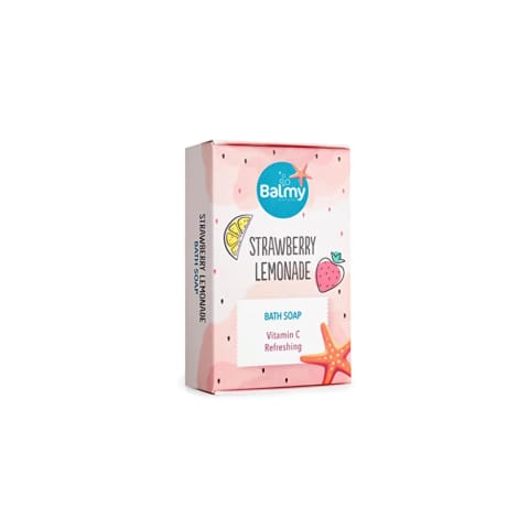 Balmy صابون جامد عطر توت‌فرنگی لیموناد ۱۱۰ گرمی