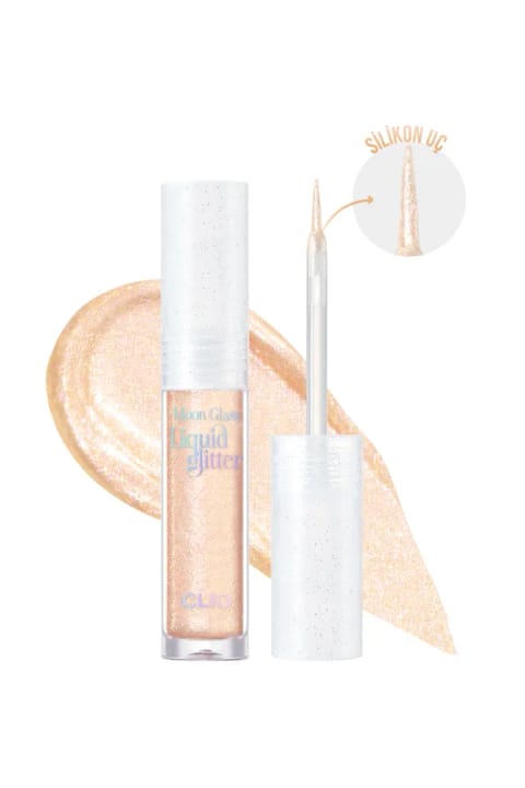 گلیتر مایع شفاف و براق کلایو Moon Glass Liquid Glitter Sweet Cl... — 02 Flare