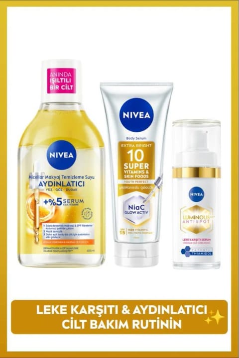 NIVEA ست مراقبت از پوست ضد لک و روشن‌کننده Luminous630