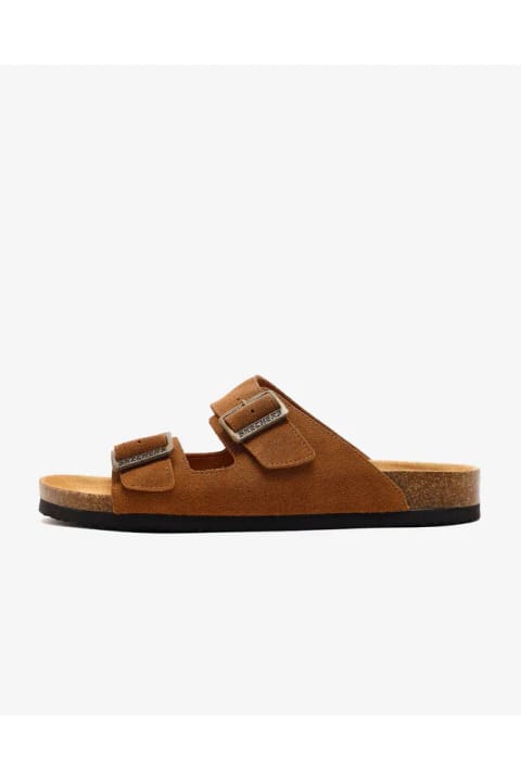 SKECHERS AIDAN مردانه دمپایی قهوهای 205296 CSNT