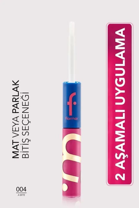 رژ لب مایع مات با برق lipstick فلورمار - Festival Spirit