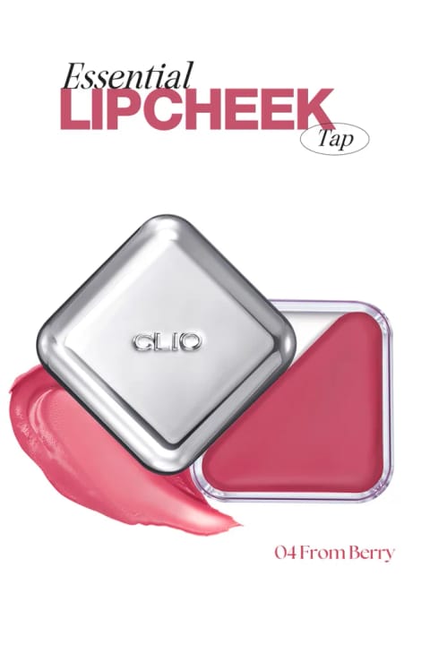CLIO بالم رنگی درخشان لب و گونه Essential Lipcheek Tap (04 From...
