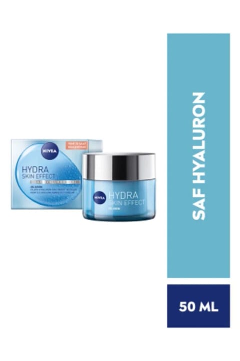 NIVEA Hydra Skin Effect مرطوبکننده ژل کرم با هیالورون خالص و رنگ پوست شاداب ۷۲ ساعت