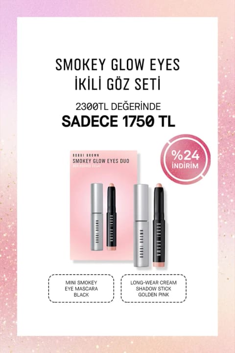 BOBBI BROWN Smokey Glow Eyes دوگانه ست آرایش چشم