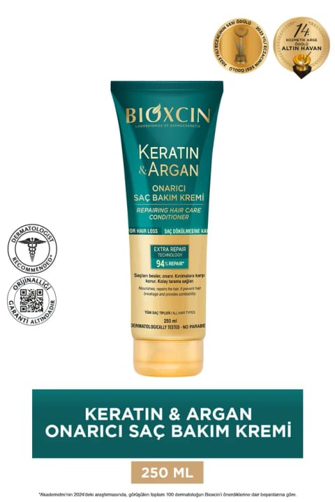Bioxcin Keratin & Argan ترمیمکننده مو