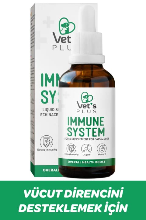 Vet's Plus ایمنی سیستم قطره ۵۰ میلیلیتر