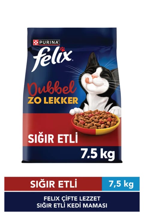 Felix غذای خشک گربه با طعم گوشت گاو 7.5kg