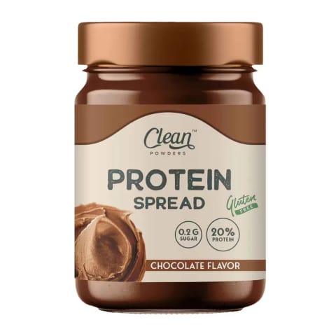 کرم پروتئینی فندقی Clean Powders Protein Spread شکلاتی ۳۵۰ گرم