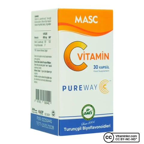 Anti Masc Pureway C Vitamini 30 کپسول