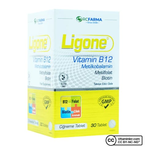 لیگون ویتامین B12 ۳۰ قرص جویدنی