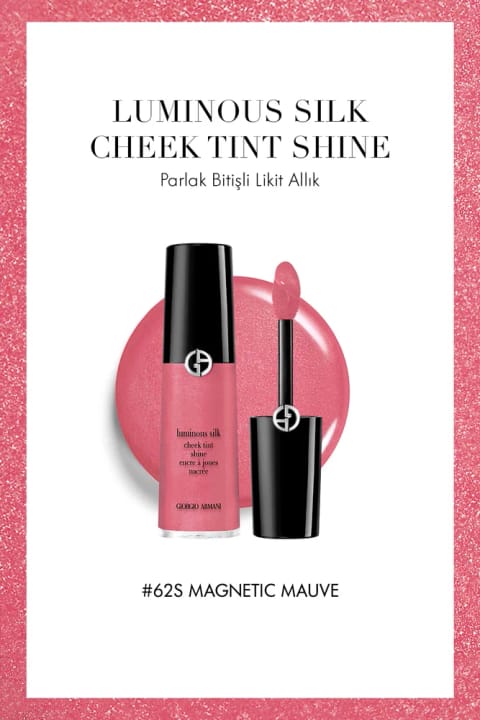 Giorgio Armani Luminous Silk Cheek Tint Shine رژگونه مایع با پایانی درخشان 62S ...