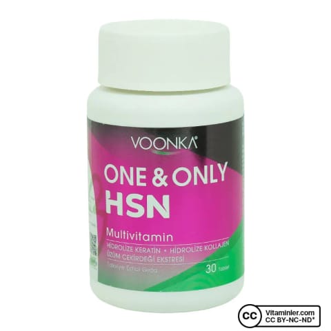 وونکا وان اونلی HSN مولتی‌ویتامین 30 قرص