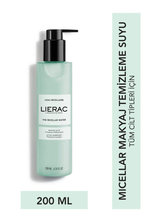 Lierac Cleanser میسلار واتر پاک‌کننده و طراوت‌بخش صورت ۲۰۰ میلی‌لیتر