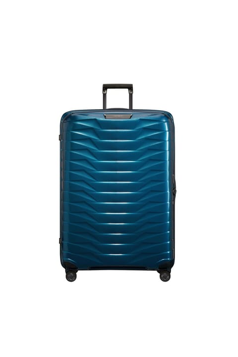 چرخ‌دار Samsonite Spinner Proxis رنگ آبی نفتی 4 چرخ سایز بزرگ ۸۶ سانتی‌متری چمدان