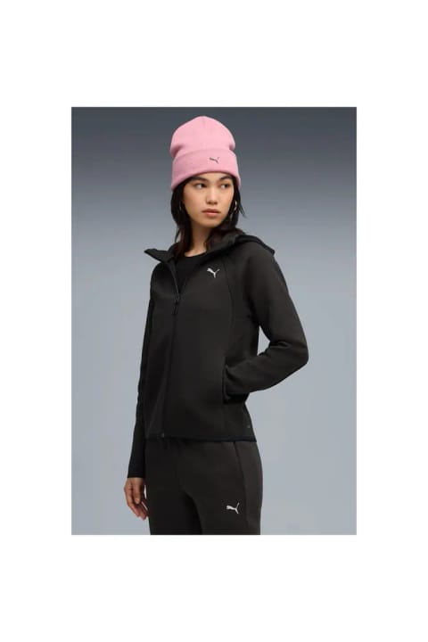هودی زیپدار زنانه Puma EVOSTRIPE مشکی 68814101