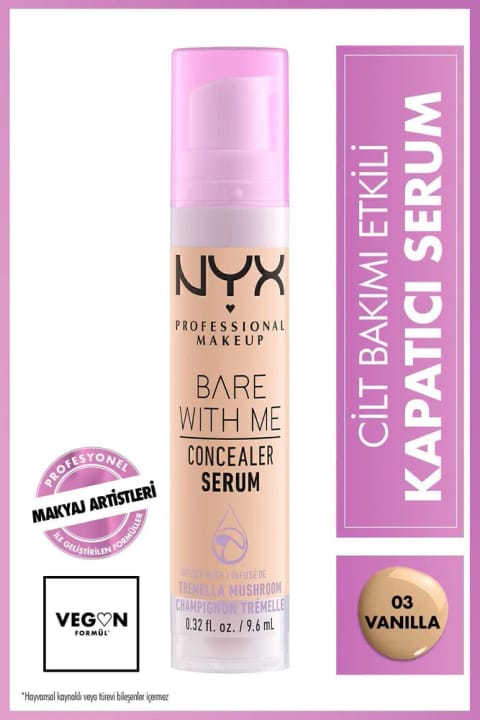 NYX Professional Makeup Bare With Me Concealer Serum 03 Vanilla