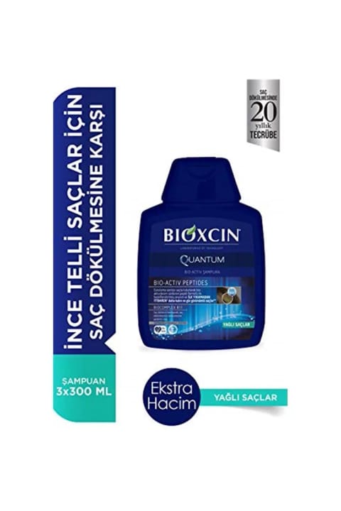 Bioxcin Quantum Yağlı Saç Kremi (1 Paket)