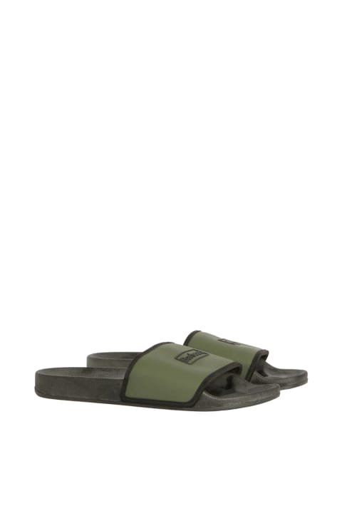 دمپایی Barbour Cresswell GN51 Uniform Green
