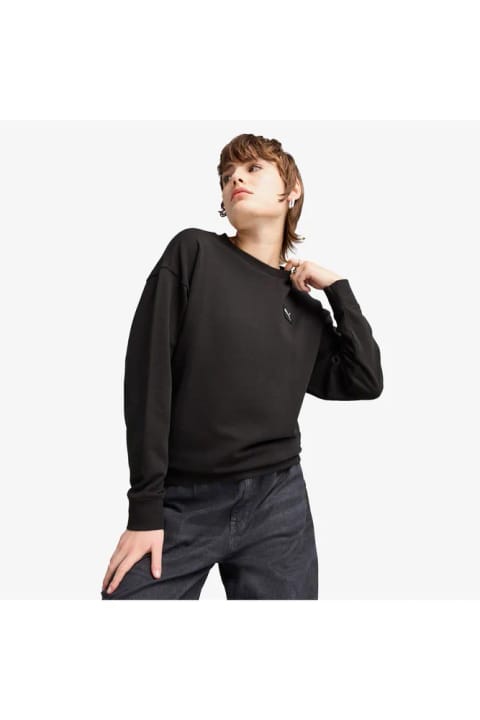 سویشرت زنانه Puma Elevated Essentials Comfort Crew مشکی