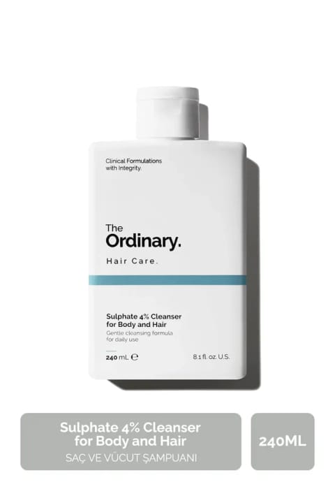 The Ordinary شامپو سولفات ۴٪ بدن و مو