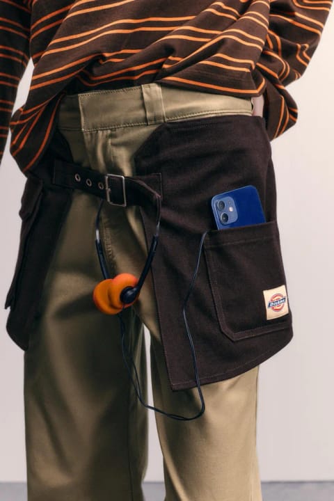 تی‌شرت آستین‌بلند راه‌راه Dickies