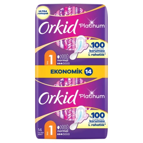 Orkid Platinum Normal Boy 1 14 Adet Hijyenik Ped