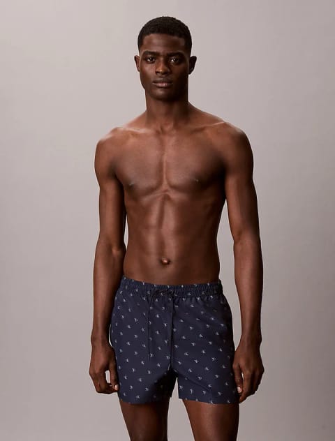 Calvin Klein شورت شنای مردانه با بند کشی