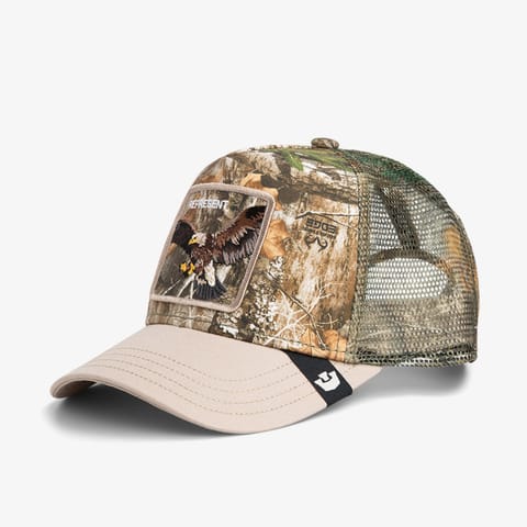 کلاه یونیسکس قهوهای Goorin Bros Realtree Edge Represent Eagle